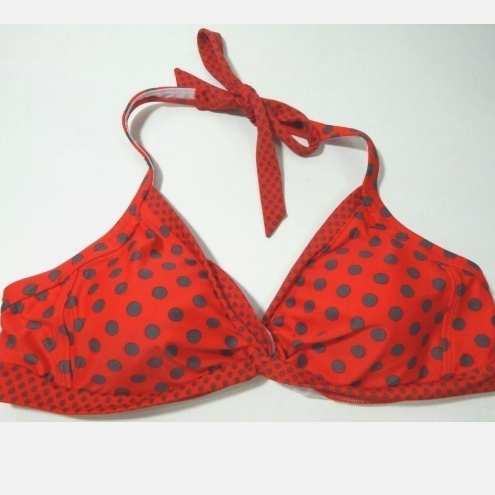 Boden‎ Twist Front Halter Bikini Top